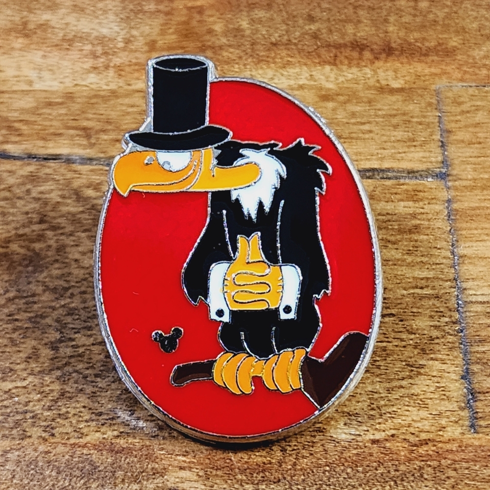 Vulture Hidden Mickey Completer Disney Pin